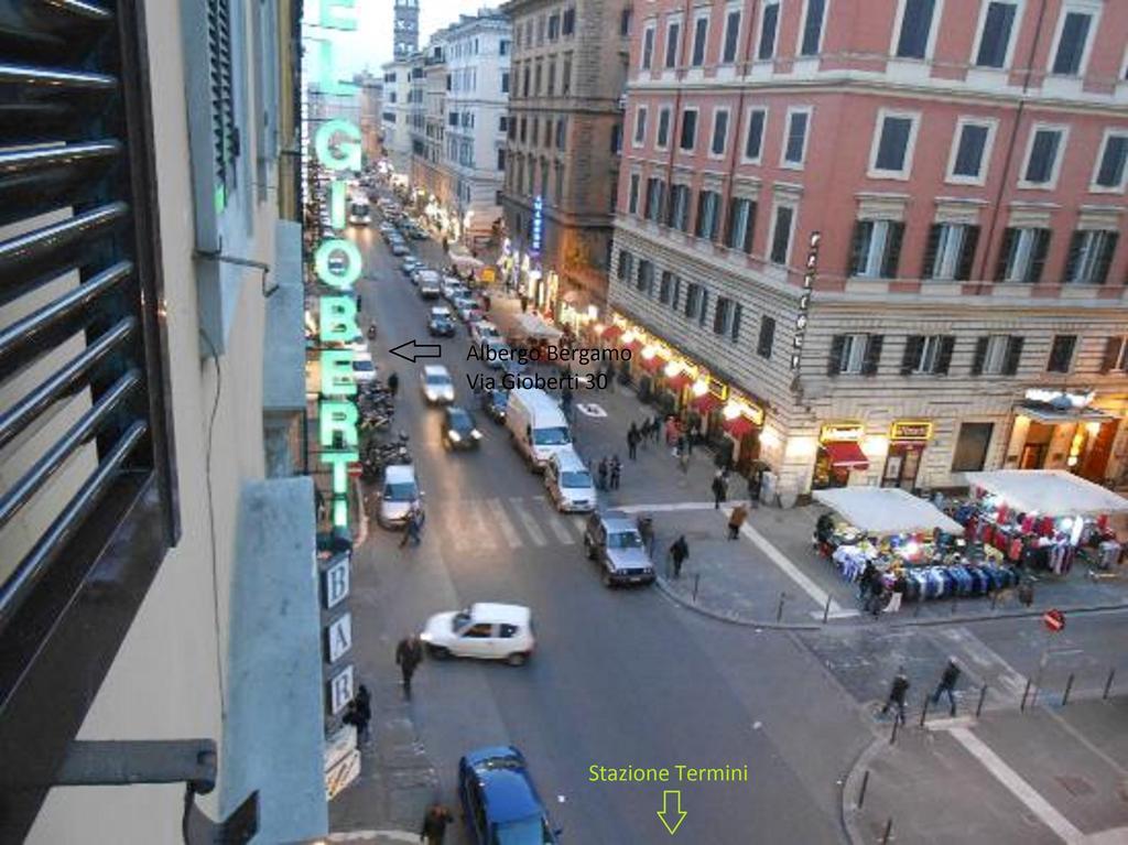 Hotel Bergamo Roma Exterior foto