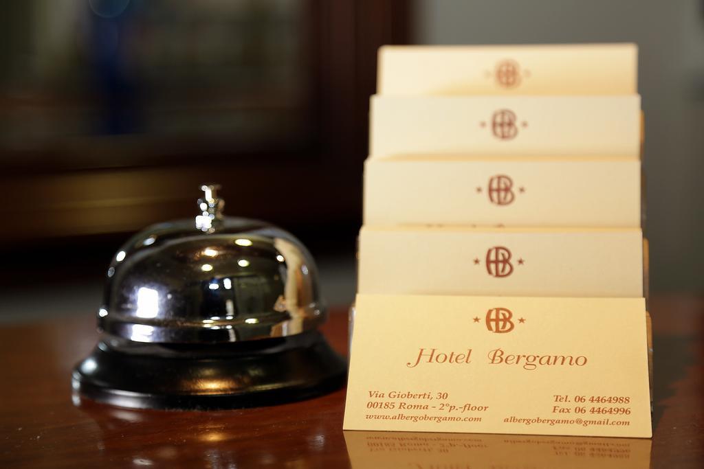 Hotel Bergamo Roma Exterior foto